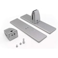 Pikkukuva 4 / 5: Plexiglass Clamp Pidin, anti-pin suojauspöytäkiinnike, akryylilasipidike, 2 kpl Set, Weiss