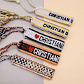 Miniatyrbild 3 av 4: 2022 Ny flätad armband justerbar rep för kvinnor vävd armband brev broderi tofs vänskap älskare armband present