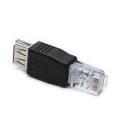 Pikkukuva 2 / 5: 10 kpl USB naaras Ethernet Rj45 uros sovitin liitin reititin USB USB Rj45 naaras A to E