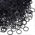 Minigummiband, mjuka elastiska band, 1000 stycken, för flätor till barnhår