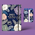 Pikkukuva 1 / 2: A5 2025 Englanninkielinen Kierrekalenterivihko B10