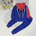 Miniatyrbillede 4 af 5: Børne Drenge Spiderman Tracksuit Sæt Hoodie + Joggingbukser Sweatshirt Sports Outfit Dragt Børn Superhelt Tøj -e Blue 2-3 Years