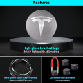 Miniatyrbilde 3 av 5: Topfit for Tesla-hjuldekselsett Senternavdekselsett Hjulmutterdeksel Sentermodifikasjonsnavdeksel for modell Y Modus 3 Modus S Modus X