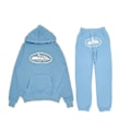 Miniatyrbillede 1 af 5: Corteiz Mænds Y2k Joggingdragt, 2-delt Letvægts Tracksuit_x67 Blue S
