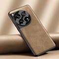 Miniatyrbild 1 av 4: För Oneplus 12 Case, För Oneplus 12 Case, Pu Läder Ultra Tunt Slim Slitstarkt Skydds Phone case Cover brown