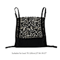 Miniatyrbild 4 av 5: Kvinnors cover Camisole Andas Osynligt Mock Camisole BH Enfärgad överlägg Modesty Panel Väst Black