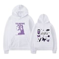 Miniatyrbillede 2 af 5: Guts Olivia Rodrigo Hættetrøje Efterår Og Vinter Olivia Rodrigo SNNGV Light purple and black L