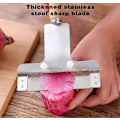 Miniatyrbillede 5 af 5: Multifunktionel Grøntsags Skræller, Rustfrit Stål Køkken Gadget Alsidig Skræller Pulling knife gourd knife