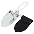 Miniatyrbillede 1 af 5: Mini Stålsammenklappelig Foldeskovl Camping Spade Værktøj W Have (sølv)(1stk)