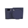 Lämplig för Lumix Tz99 Silikonskydd Navy blue