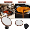 Miniatyrbild 3 av 8: Valnötssvart kaffeextraktionsspegel, 360° rotationsjusterbar espressospegel för att observera kaffeflödeshastigheten