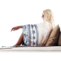 Miniatyrbilde 5 av 5: Sommer Lang Kaftan Bohemian Strand Kimono Badetøy Cover Up Plus Size Kjole For Kvinner