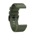 Miniatyrbilde 5 av 5: Utskifting av klokkerem, myk silikon 22 mm/26 mm hurtigutløser klokkerem, kompatibel med Garmin Fenix ​​6/fenix6 Pro/approach S60/compatibleerunner935/co Red 22 mm