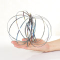 Miniatyrbillede 1 af 5: 3D Flow Ring Legetøj Spring Infinity Arm Jonglør Drøm Dans Stress Relief Legetøj