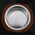 Pikkukuva 5 / 5: 2 kpl 54 mm suodatinpidike Sage 870/875/878/880 54 mm puoliautomaattiseen kahvikoneeseen pohjaton kahva Silver
