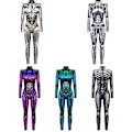 Miniatyrbillede 2 af 2: Halloween rustning print cosplay kostume kvinders cosplay heldragt stil 03 L