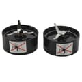 2-pack, ersättningsblad kompatibelt med original Magic 250 W Blender Food Processor, Juicer