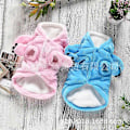 Miniatyrbilde 3 av 5: Stitch-jakke for hund, fløyelsstoff, super liten, søt Chihuahua, tykk, høst/vinter, blå, gutt, Mascotas pink M