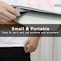 Miniatyrbild 3 av 5: 4st Bärbar datorstativ, Universal triangulärt silikondatorställ justerbar i höjdled, Anti-slip kylarställ, Piedestal Fo