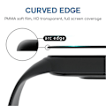 Miniatyrbilde 2 av 3: For Garmin Fenix ​​7/7x/7s Watch 3d Curved Edge Full Dekning Skjermbeskytter 2x