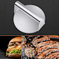 Pikkukuva 3 / 5: Burger Press, pyöreä Smash Burger Press, paistolevyvarusteet grillille, hampurilaispihvimuotin ja