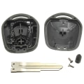 Pikkukuva 4 / 4: Remote 2 Button Remote Key Shell for Ssangyong Actyon Kyron Rexton Black