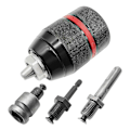 Miniatyrbild 1 av 5: Nyckellös borrchuck Snabbväxlande handborrchuck 1/2-20unf Montering 1,5-13 mm Med Sds-plus 1/2 tum Wr Black