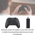 Miniatyrbillede 4 af 5: Xbox One trådløs adapter spilcontroller modtager til Windows