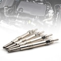 Miniatyrbilde 2 av 5: 4 stk Glødeplugg Høy Ytelse Høy Effekt Sølvfarge 1.9 Cdti Bilvarmer Tennplugg For Alfa Romeo/for Fiat/for Lancia-lybra/for Opel/for Saab/for Silver