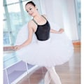 Miniatyrbillede 2 af 4: Professionel Platter Tutu Sort Hvid Rød Ballet Dansekostume Til Kvinder Tutu Ballet Voksen Ballet Dansenederdel Med Undertøj White XL
