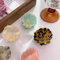 Miniatyrbillede 3 af 3: Seashell hårklemme, acetat dyre hårklemme, strand hår tilbehør til kvinder, sjove hårklemmer til piger, unik hårklemme