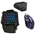 Pikkukuva 1 / 5: Ohjain Pubg Gaming Keyboard Mouse Converter Kit Bluetooth 5.0 Mobile Controller Iosille ja