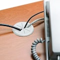 Miniatyrbilde 5 av 5: 3 stk skrivebord ledning ledning kabel hull deksel