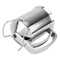 Miniatyrbilde 2 av 3: Profesjonell pannekakebatteridispenser i rustfritt stål - Perfekt for baking, cupcakes, muffins, pannekaker, vafler, 800 ml