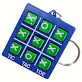 Pikkukuva 1 / 5: Tic Tac Toe Mini -avainperä lapsille Decompression Xo -peli Juhlapuolueet Goody Bag -täyteaineet Luovat lahjat Blue