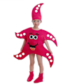 Pikkukuva 2 / 5: Lapset Koulu Kotijuhlat Meritähti Cosplay-asu pojille Baby Vauvanvaatteet Merieläin Tähti Lavaesitys Vaatteet Tanssipuku rose red 130 cm