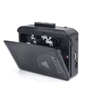 Walkman Cassette Player Portable Speaker Multiple Power Sources AM/FM Radio black