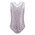 Miniatyrbillede 1 af 5: Piger Sleeveless Dansedragt Gymnastik Leotard Ballet Leotards Purple 5-6Y