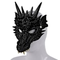 Pikkukuva 4 / 4: Cosplay-lohikäärmemaski, karnevaaliasu, naamiaiset, karnevaaliasu Black