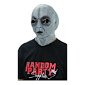 Miniatyrbillede 2 af 8: Grå Alien Maske Ujordisk Latex Halloween Gys Gris