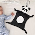 Miniatyrbillede 5 af 5: Blød Plys Baby Beroligelses Kludedyr Dyre Dukke Legetøj Sikkerheds Tæppe til Børn (Panda) SIZE 1