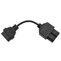 Pikkukuva 2 / 5: Obd 2 Kaapeli Kia 20 Pin - 16 Pin Obd2 Obd Diagnostic Tool Scanner Code Reader Adapter Auto Conne black