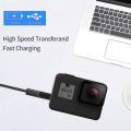 Pikkukuva 4 / 5: Mini USB - USB -C-sovitin - 4 kpl Mini USB uros-C-tyypin naarasmuunninsovitin MP3-soittimille Black