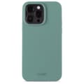 holdit iPhone 15 Pro Max Mobilskal Silikon Moss Green 55