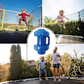 Miniatyrbillede 5 af 5: 12 stk Trampolinhætter 25 Mm,trampolinendehætter til fastgørelse af sikkerhedsnettet til netstængerne af T