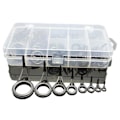 Miniatyrbilde 2 av 5: 75 stk/parti blandet størrelse fiskestang guide spissen Sterk line ringer Fiskestang guide guider tips sett Repai