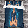 Miniatyrbild 3 av 5: Mbappé Täcke Set 3D Tryckt Sängkläder Fotboll Superstjärnor Quilt Cover, Mjuk Mikrofiber Pojkar Och Flickor Dubbel Single135x200cm
