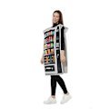 Miniatyrbillede 3 af 5: Sjovt Vending Machine Kostume til Voksne Halloween Cosplay Karneval Performance Kostumer One Size