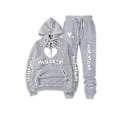 Miniatyrbild 1 av 5: Höst/vinter Xxxtentacion Revenge Kill Hip Hop Hoodies Tröjor och Byxor Män Tvådelad Set Huvad Dräkt Sammet Shry LightLightAIxinBB XXXL