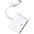 Miniatyrbilde 2 av 4: USB 3.1 Type C til 30-pinners hunn ladeadapterkabel modell 2025